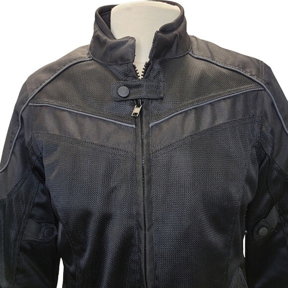 BILT Techno Motorcycle Jacket Womens Sz M - Picture 4 of 14